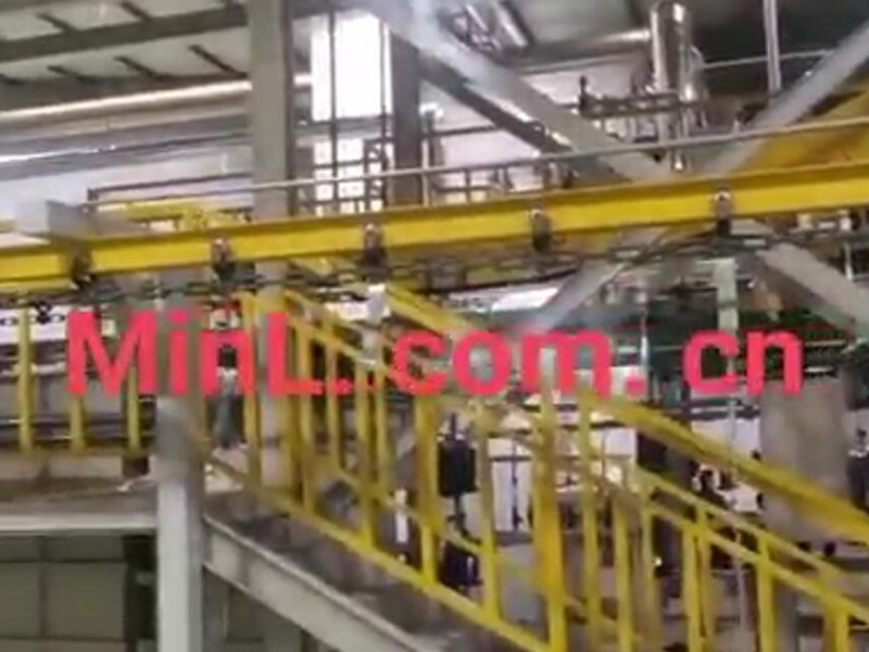 熱烈祝賀某公司柔性鏈電泳生產(chǎn)線項(xiàng)目正式投產(chǎn)