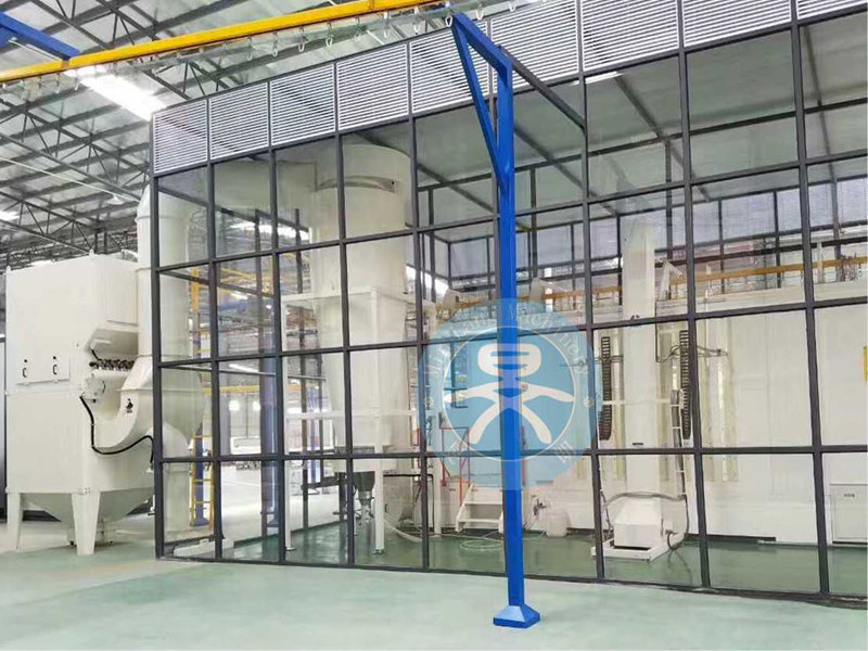 汽車涂裝噴粉生產(chǎn)線