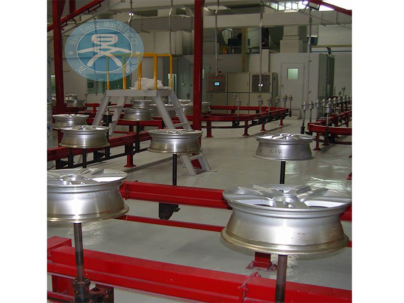 汽車輪轂噴粉生產(chǎn)線